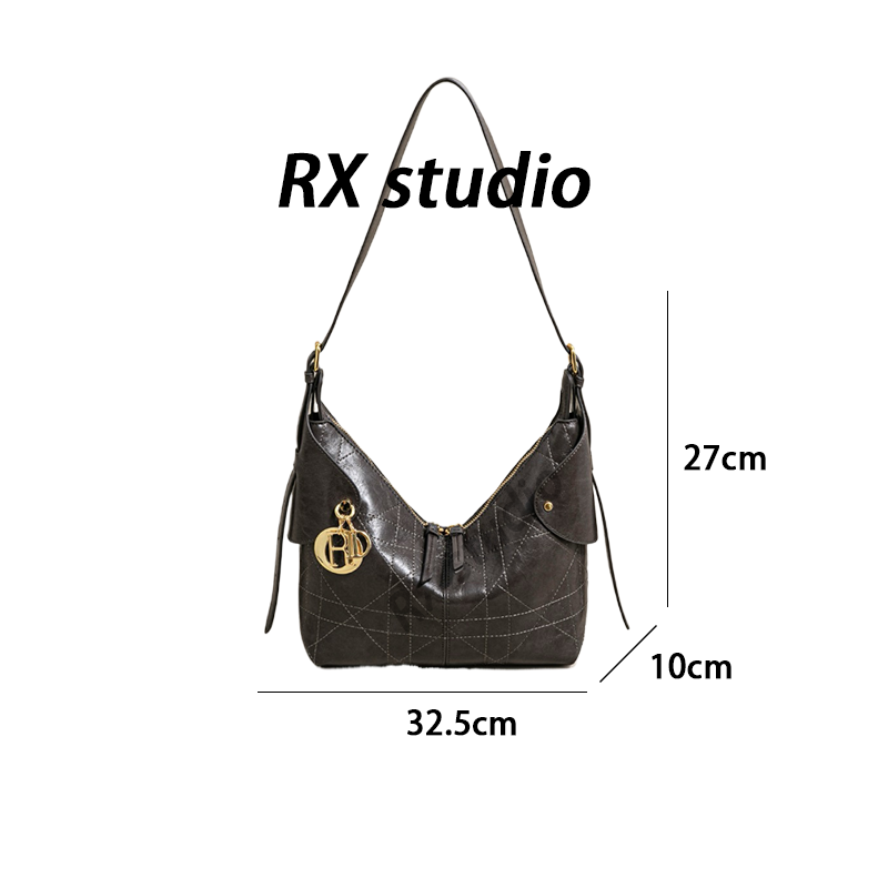 【南沙瑞熙】SK-93076-大地灰-轻奢小众设计感时尚百搭女士包