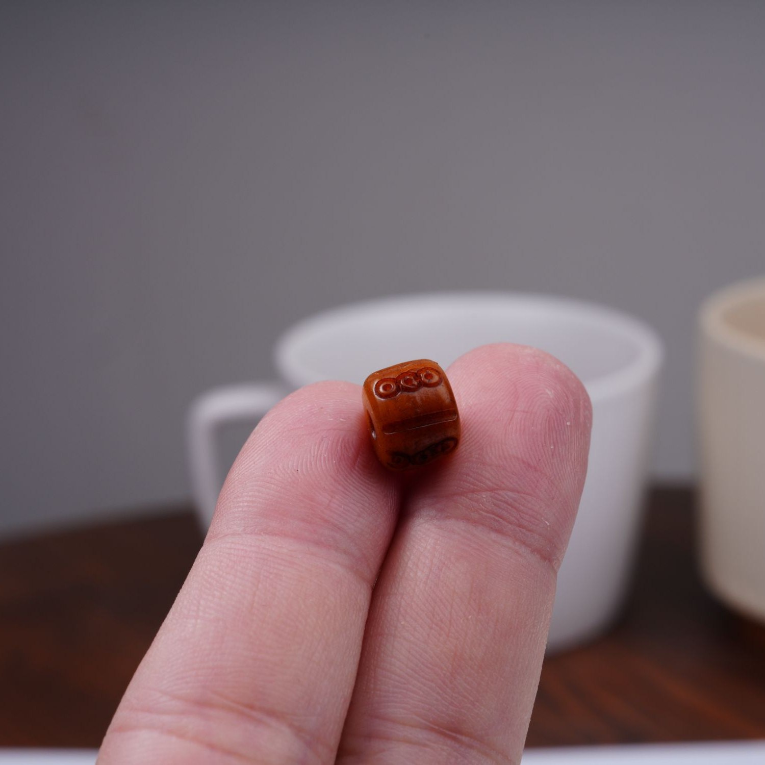 【牛骨桶珠】藏式文玩老料做旧藏风桶珠单珠/对珠男女文玩时尚配饰