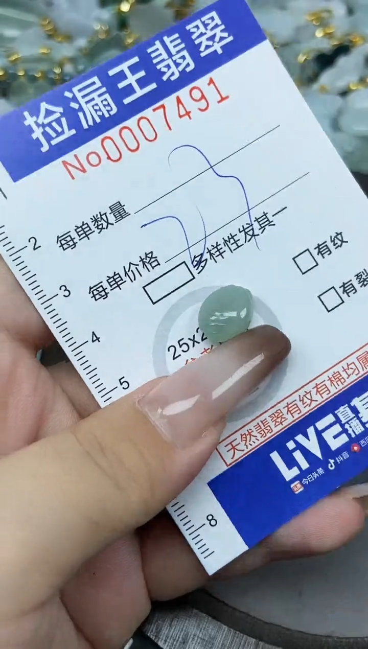 翡翠未镶嵌颈饰天然A货翡翠