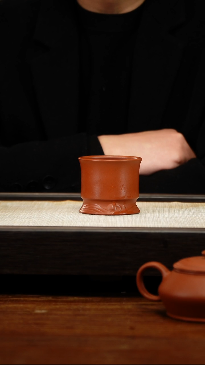 茶壶紫砂?****?预售朱泥新惊涛杯