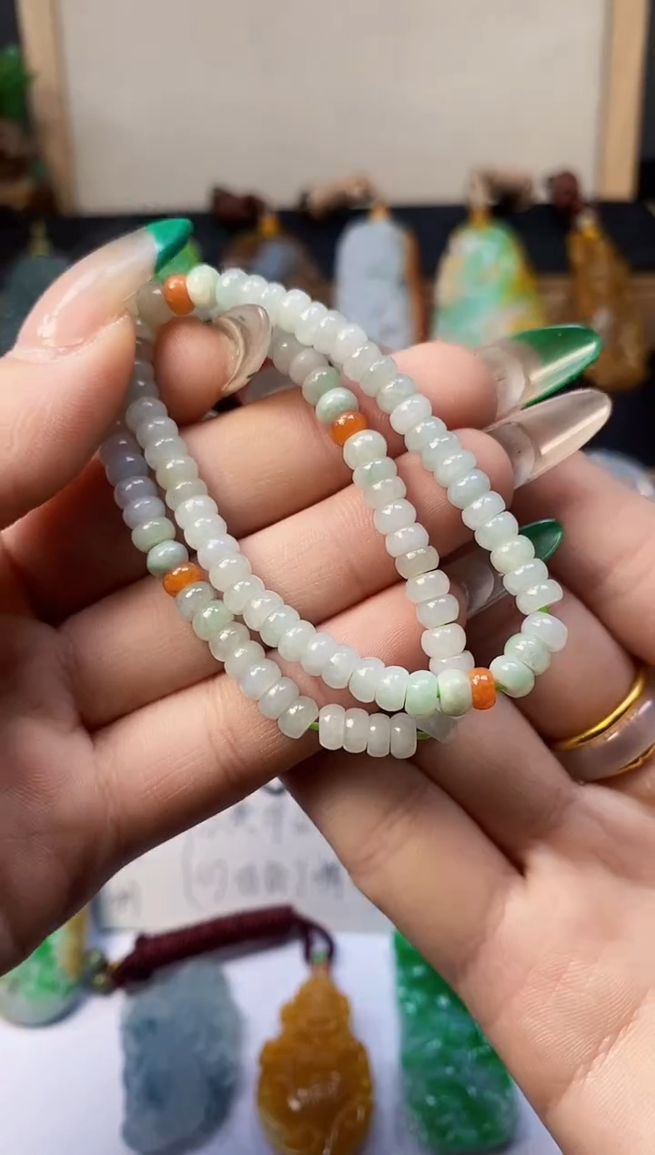 【闪购商品】翡翠颈饰未镶嵌A货翡翠多样性发一