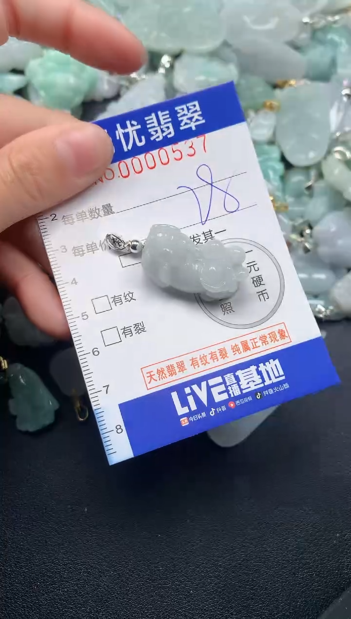 颈饰未镶嵌翡翠537