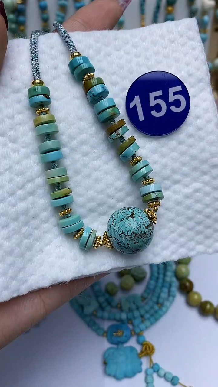 【闪购商品】绿松石项链未镶嵌155