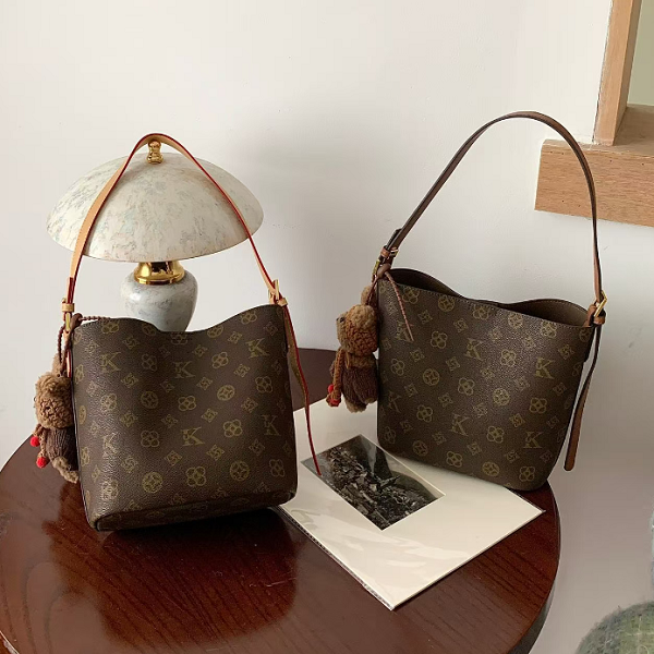 优库迪斯新款水桶包时尚百搭腋下包经典潮流单肩斜挎包