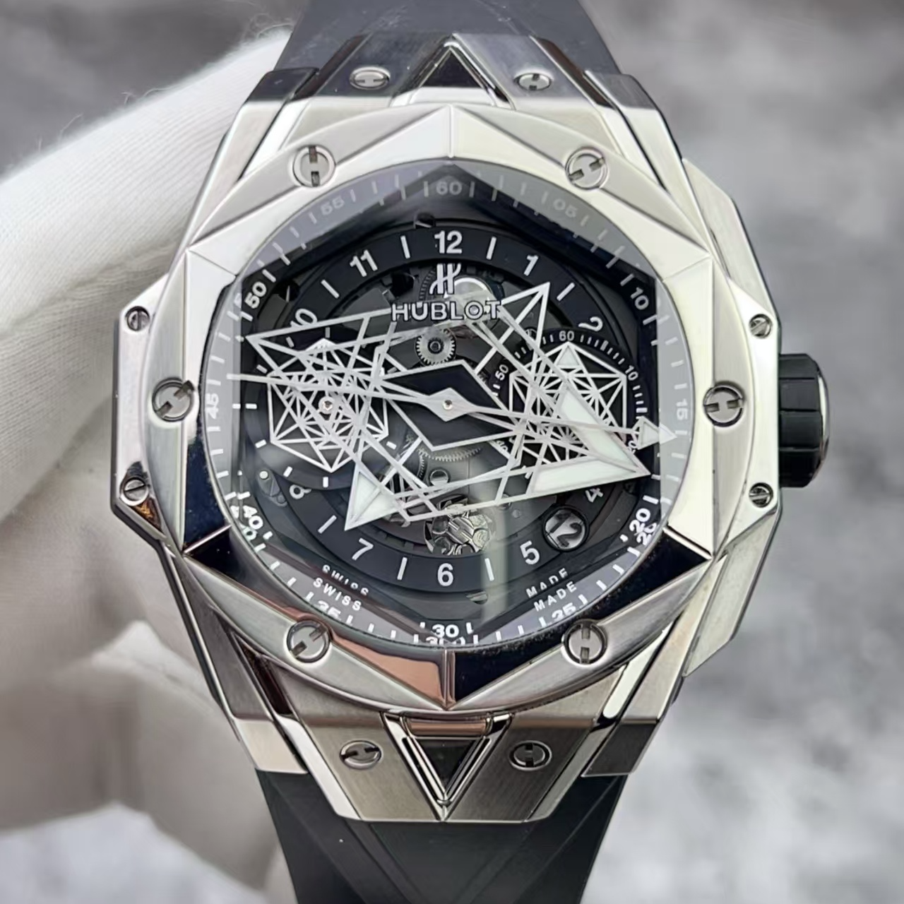95新 Hublot/宇舶表 418.NX.1107.RX.MXM19/公价192200