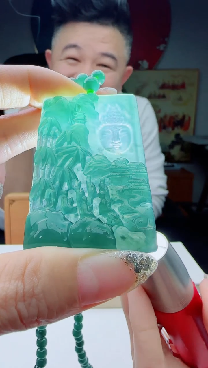 颈饰未镶嵌翡翠多样性发其一