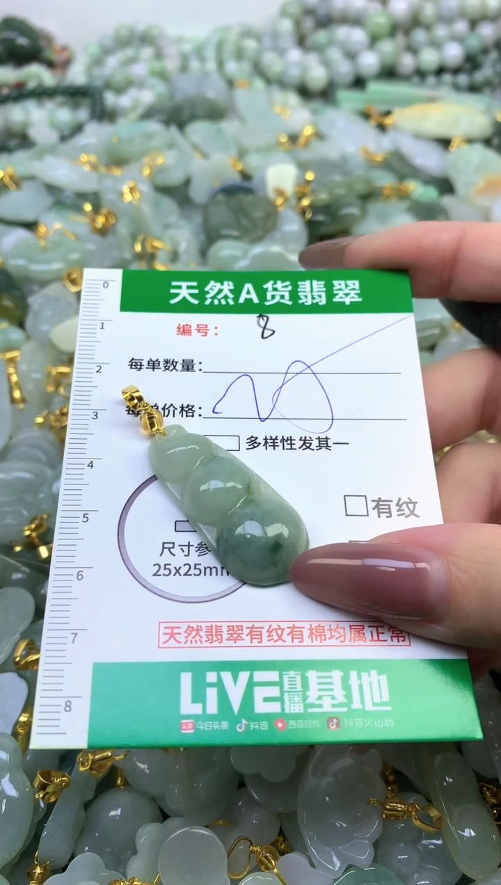 颈饰未镶嵌翡翠纯天然缅甸A货翡翠