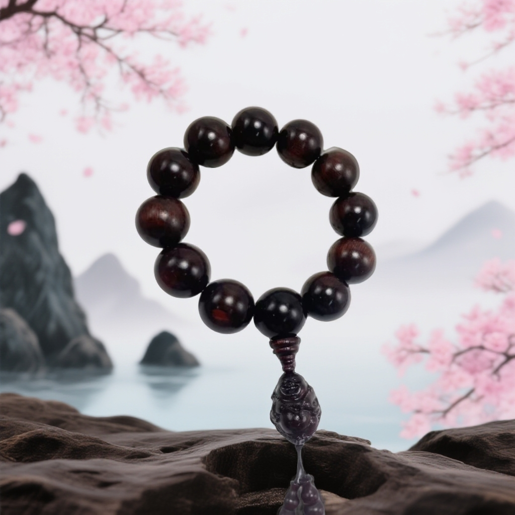 小叶紫檀弥勒佛2.0单圈421【无礼盒】