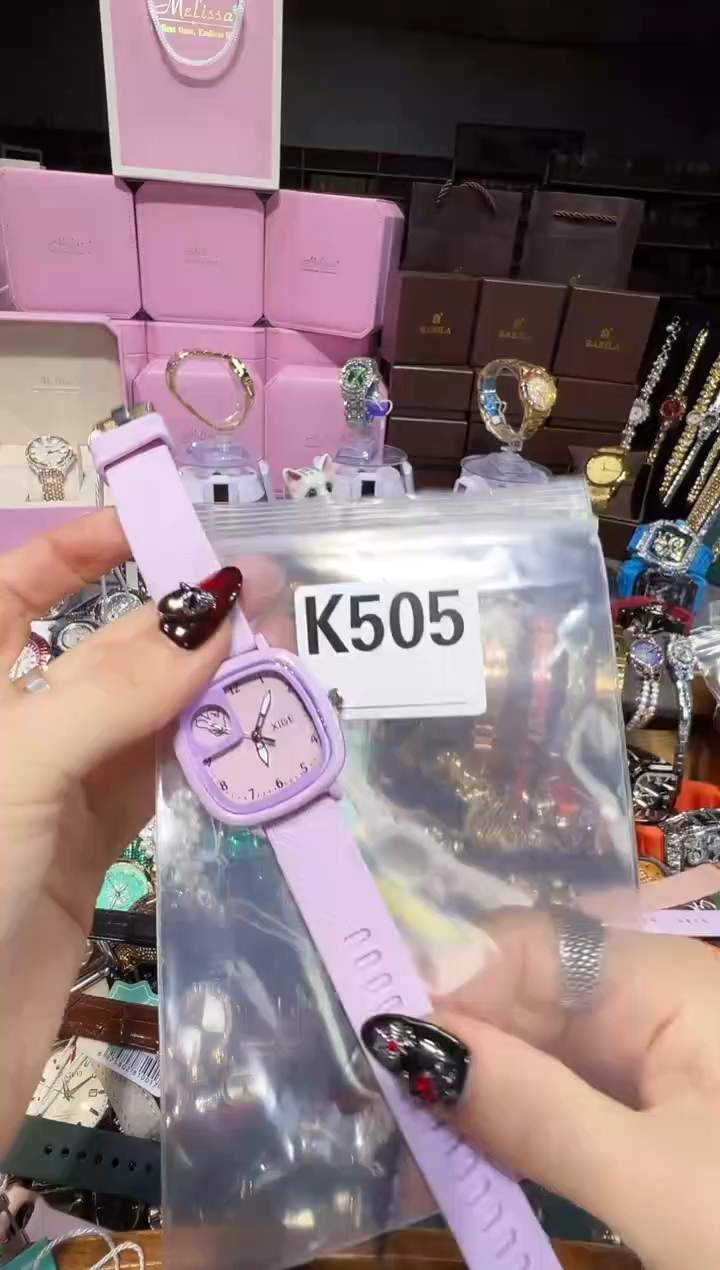 石英机芯不锈钢不锈钢直播定闪专用