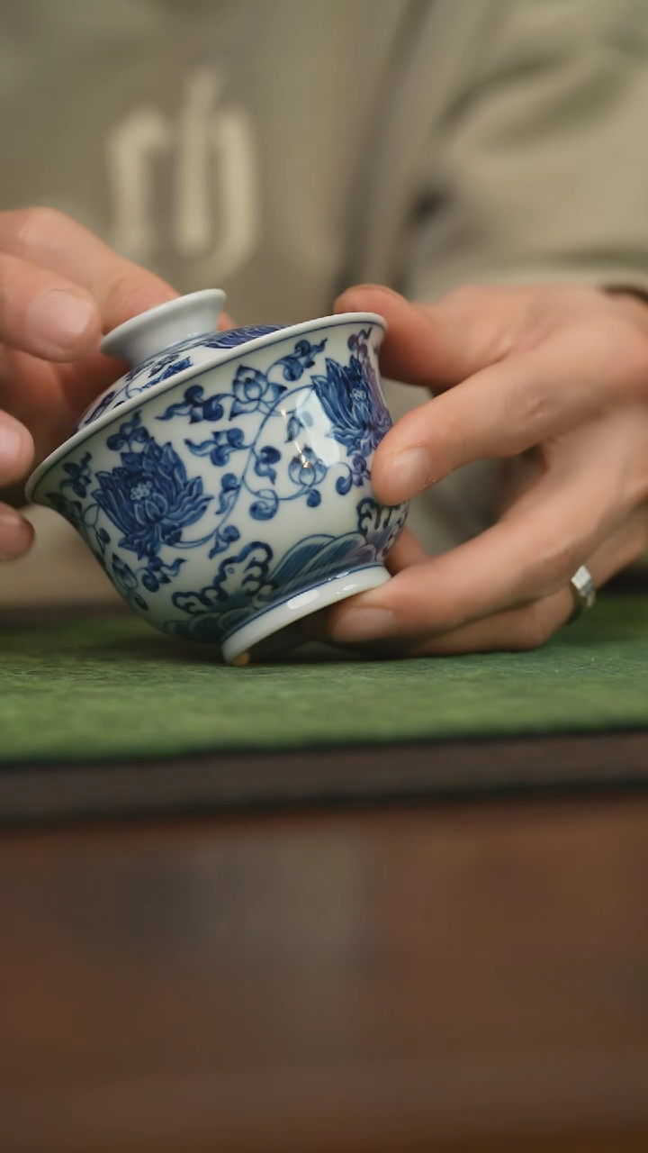 【闪购商品】杯柴窑青花破价福利