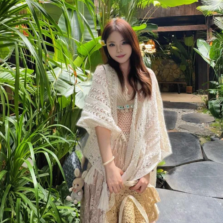 民族风云南大理丽江旅游穿搭薄款春夏新款披肩设计感新中式女披肩