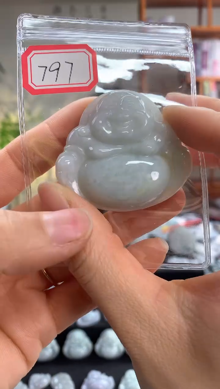 【闪购商品】翡翠颈饰未镶嵌佛公797