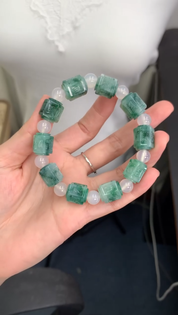 【闪购商品】定制翡翠未镶嵌模式推广期24小时鉴赏期