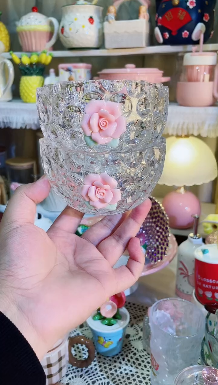 【闪购商品】瓷片精致生活需要的2个米饭碗