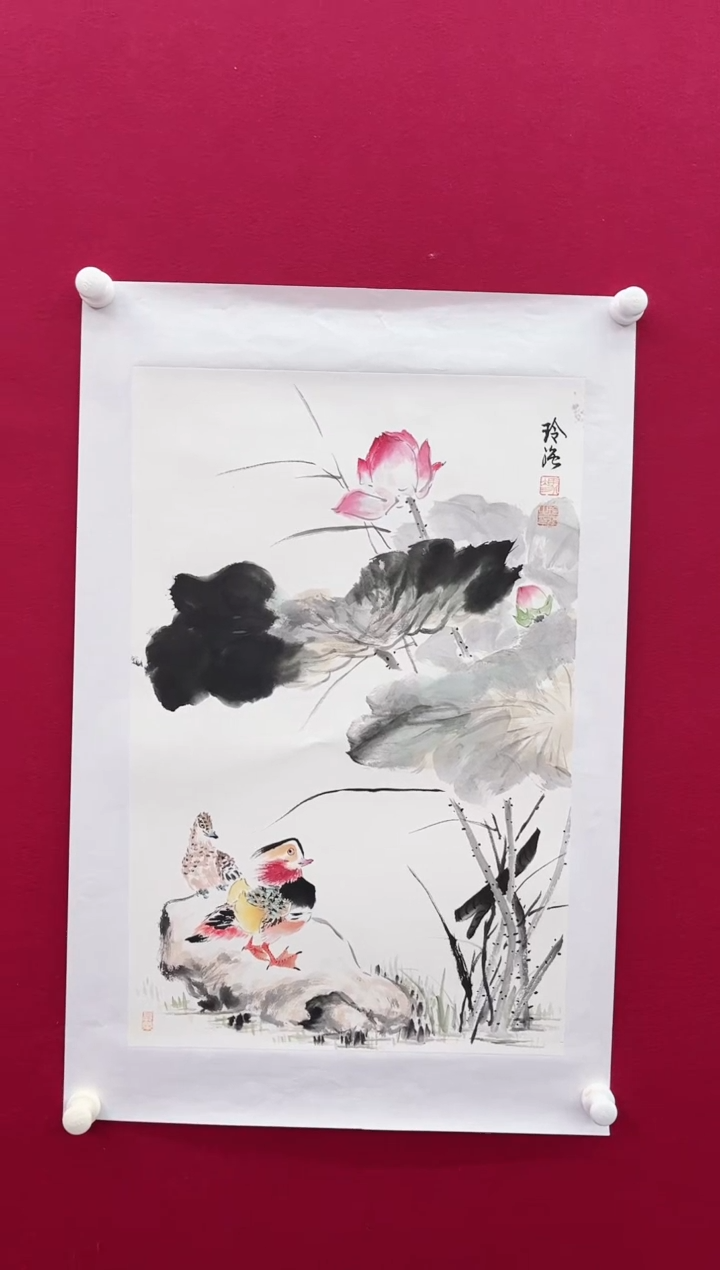 【闪购商品】国画X-冯老师-绘画作品-888