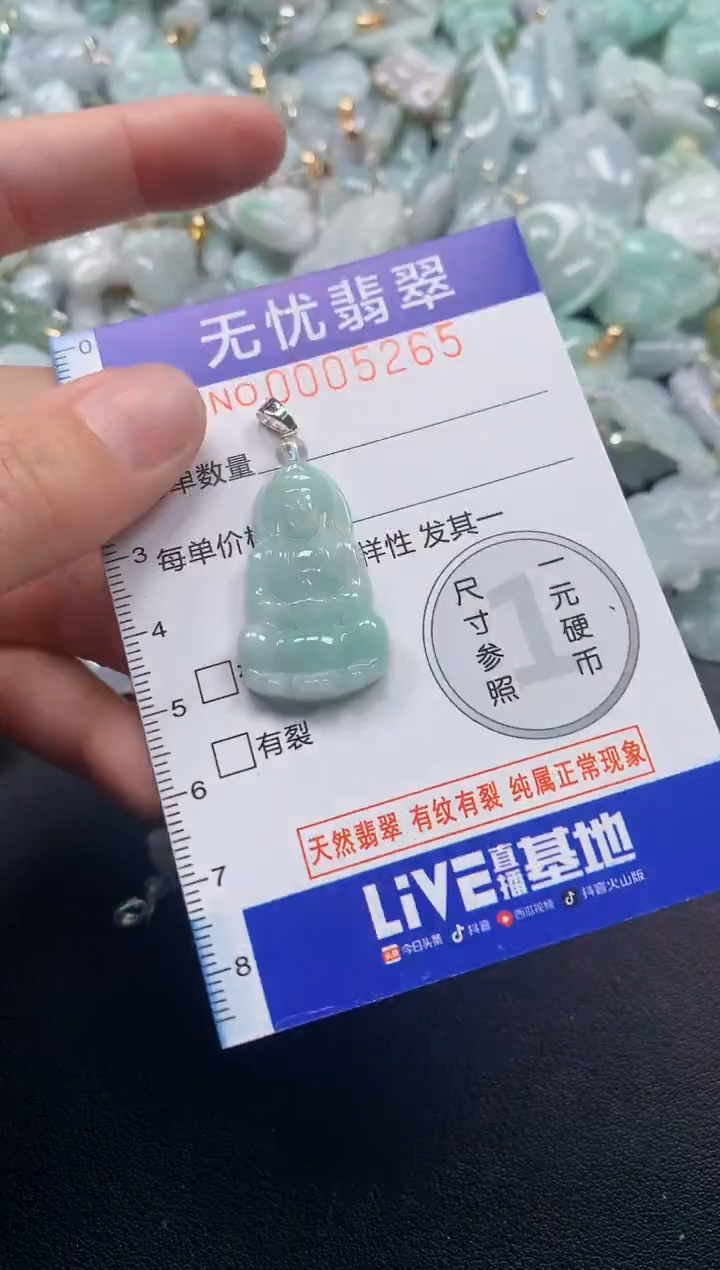颈饰未镶嵌翡翠5265