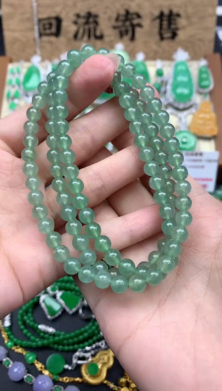 【闪购商品】翡翠手串未镶嵌502-中国好珍宝