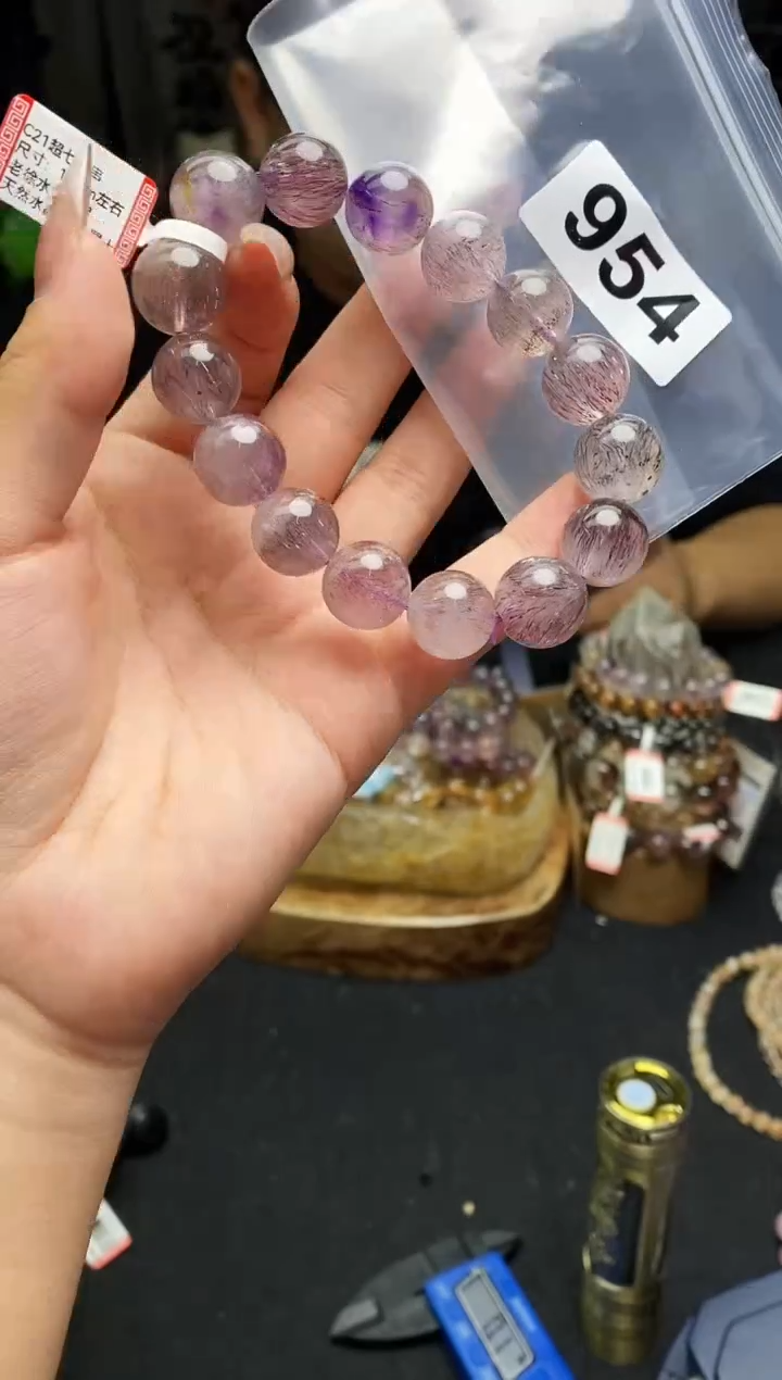 水晶手串未镶嵌手串954