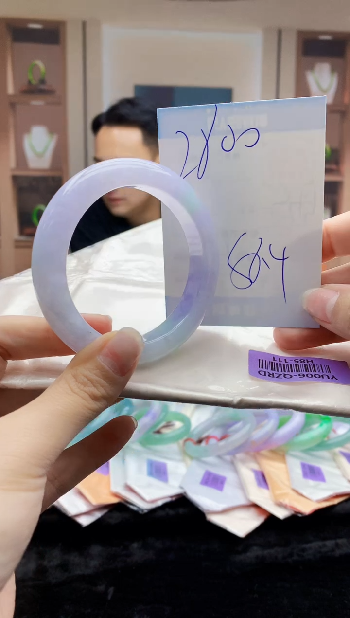 【闪购商品】翡翠手镯未镶嵌   H85-111