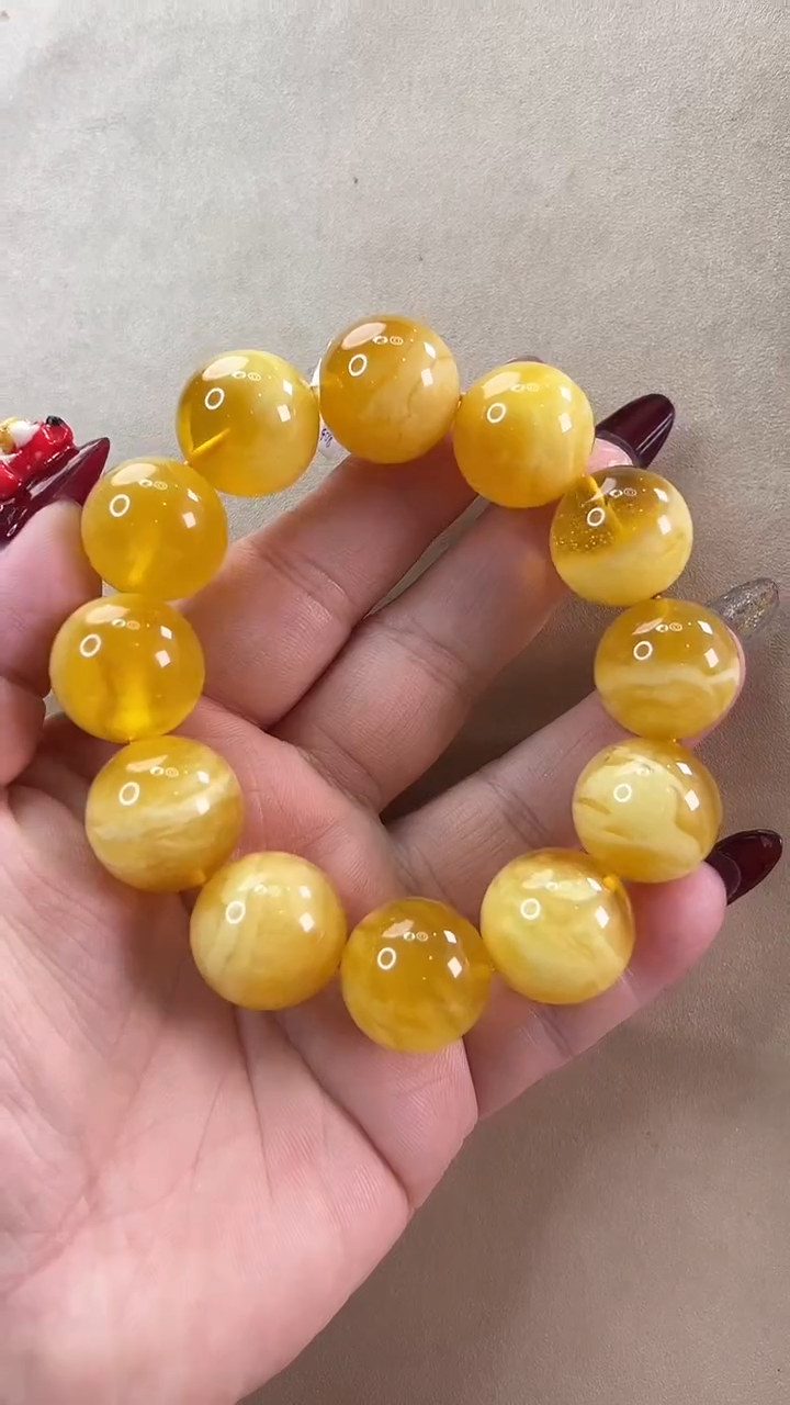 【闪购商品】琥珀手链未镶嵌手串