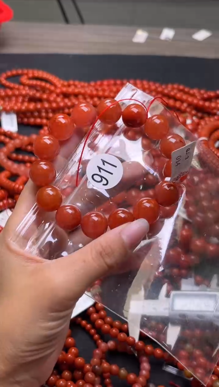 【闪购商品】南红玛瑙珠宝奇石合金911-14+