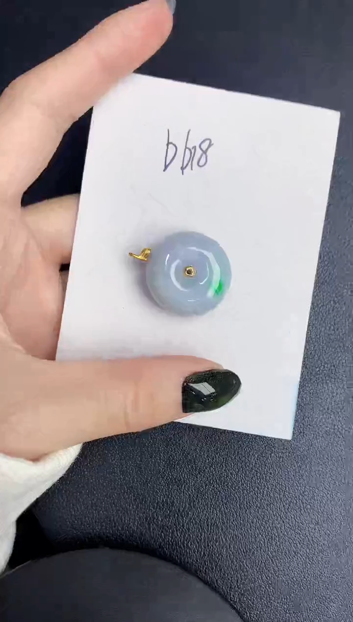 【闪购商品】翡翠颈饰18K金镶嵌00000000000