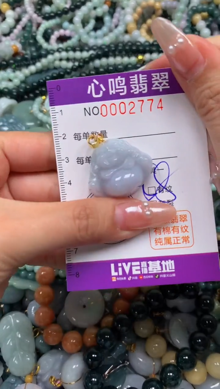 颈饰未镶嵌翡翠闪购002774