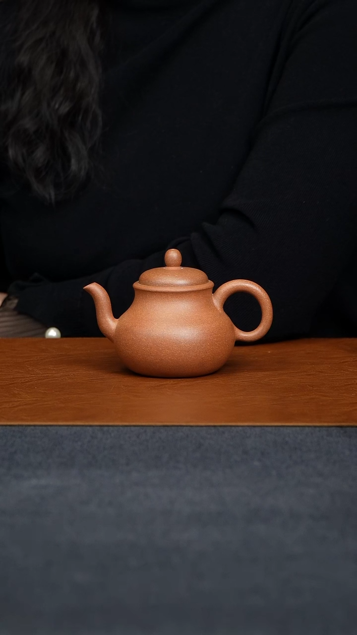 【闪购商品】段泥茶壶原矿零添加苍圆壶容量160毫升