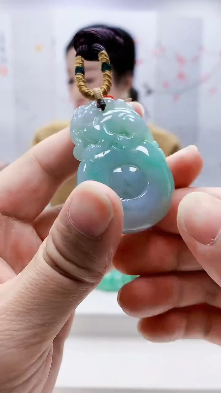 未镶嵌定制翡翠4852ty-毛货挂件10