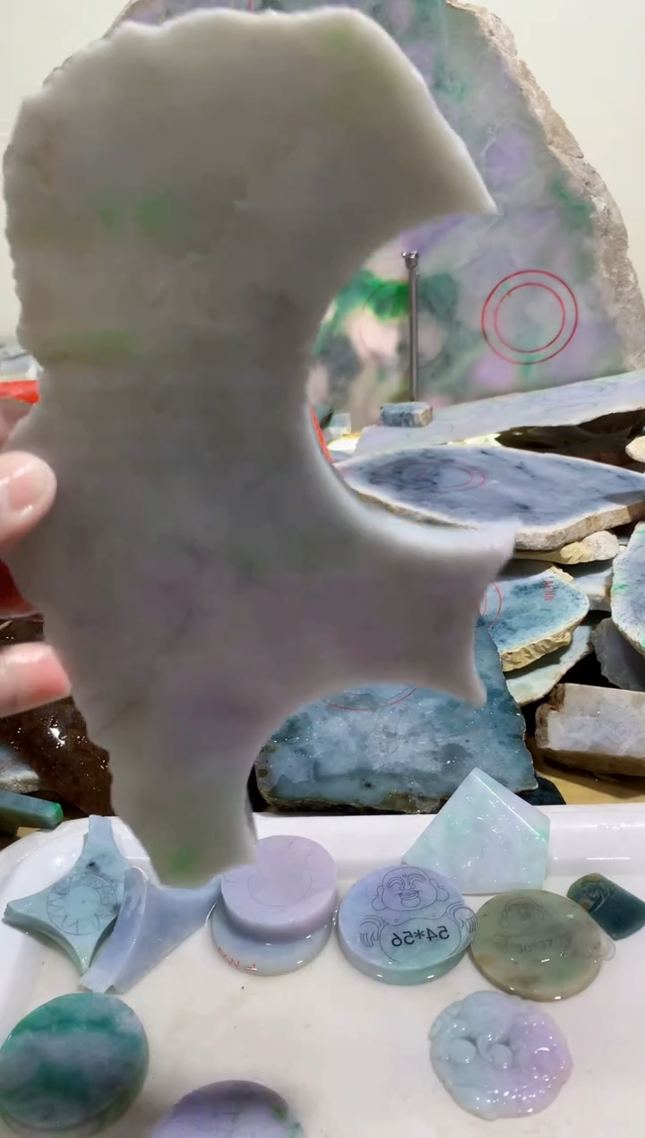 裸石翡翠0蒙0翡翠珠宝56