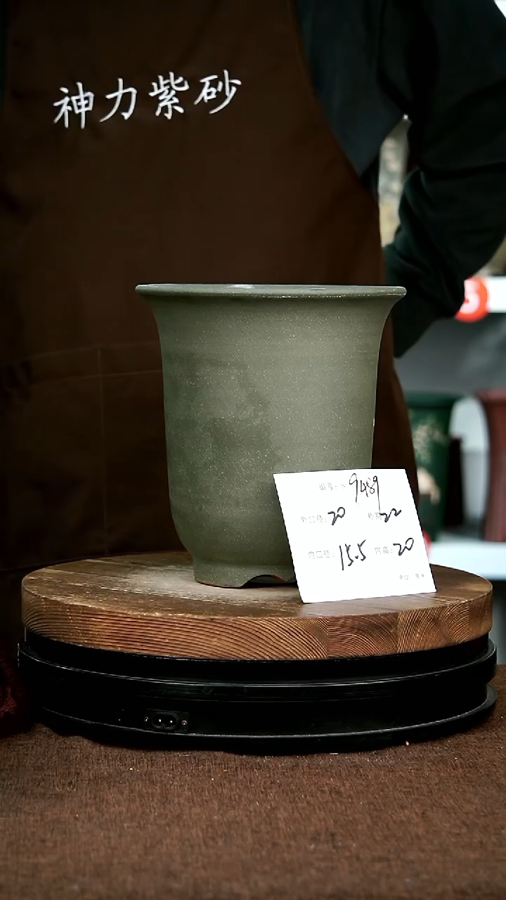 【闪购商品】紫砂花盆9489宜兴紫砂花盆