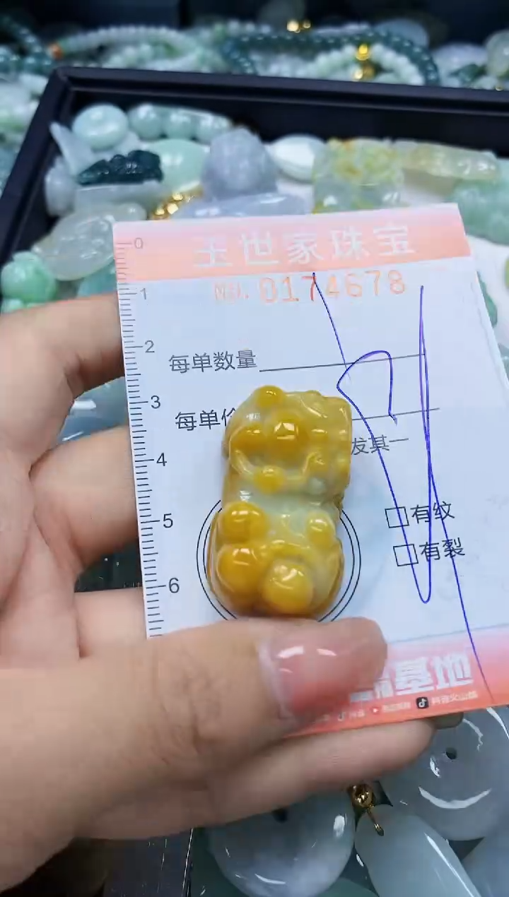 【闪购商品】翡翠颈饰未镶嵌闪购0174678