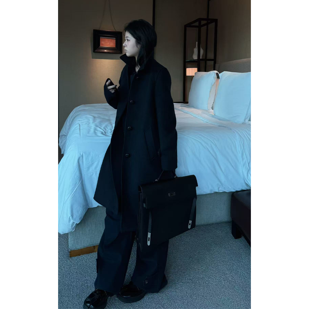 LA CALLA拉达冬日经典羊毛人生大衣OY-WA7256