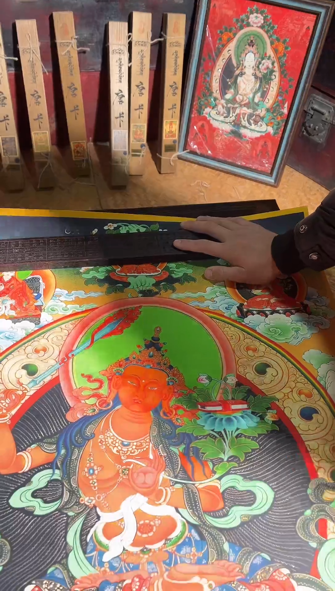 卷轴画东东唐卡tk160