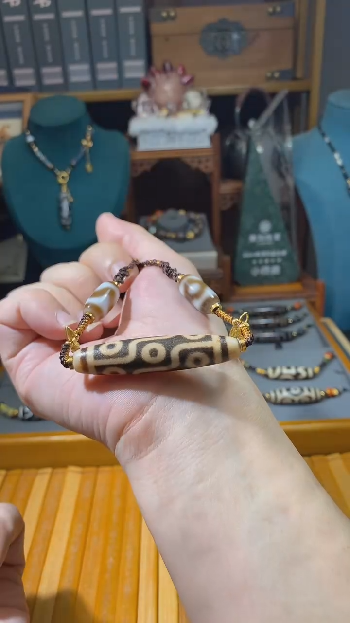 未镶嵌颈饰玛瑙/玉髓（覆膜）C08021多样性发一