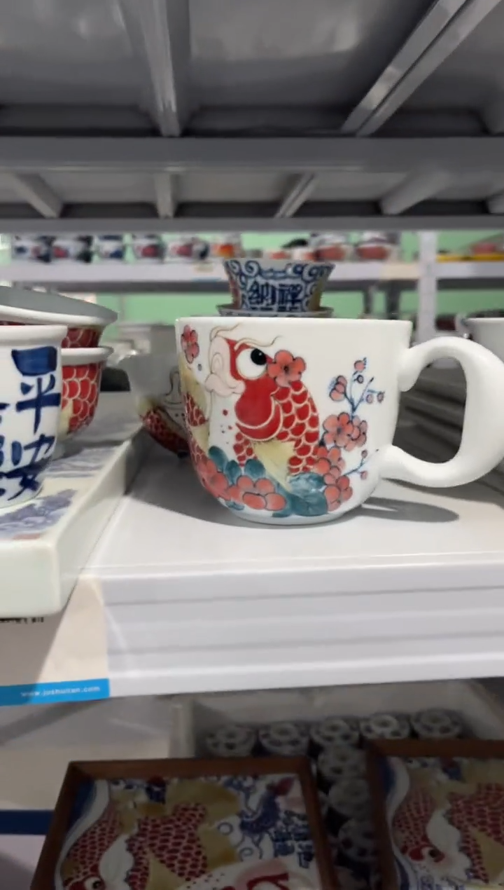 昨明大号手绘咖啡杯（宠粉价格）