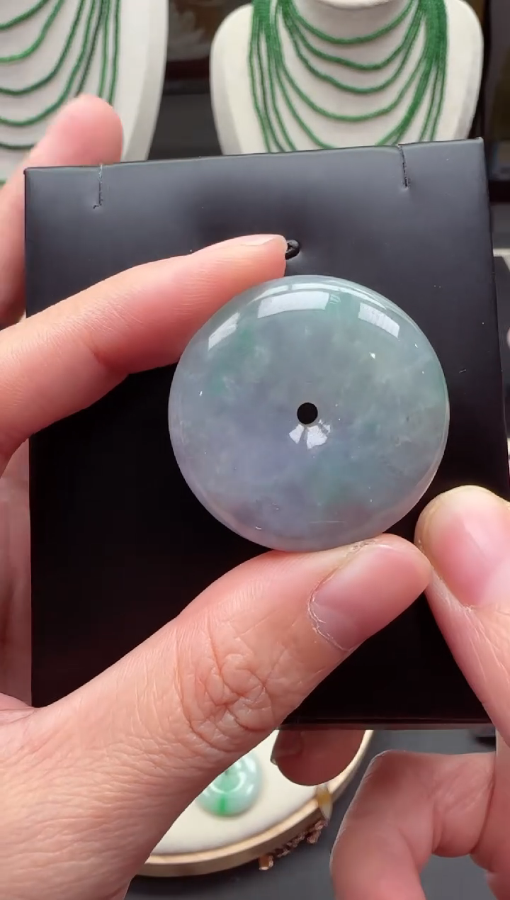 【闪购商品】翡翠吊坠(不含链)未镶嵌【海莎一口翠】翡翠挂件1