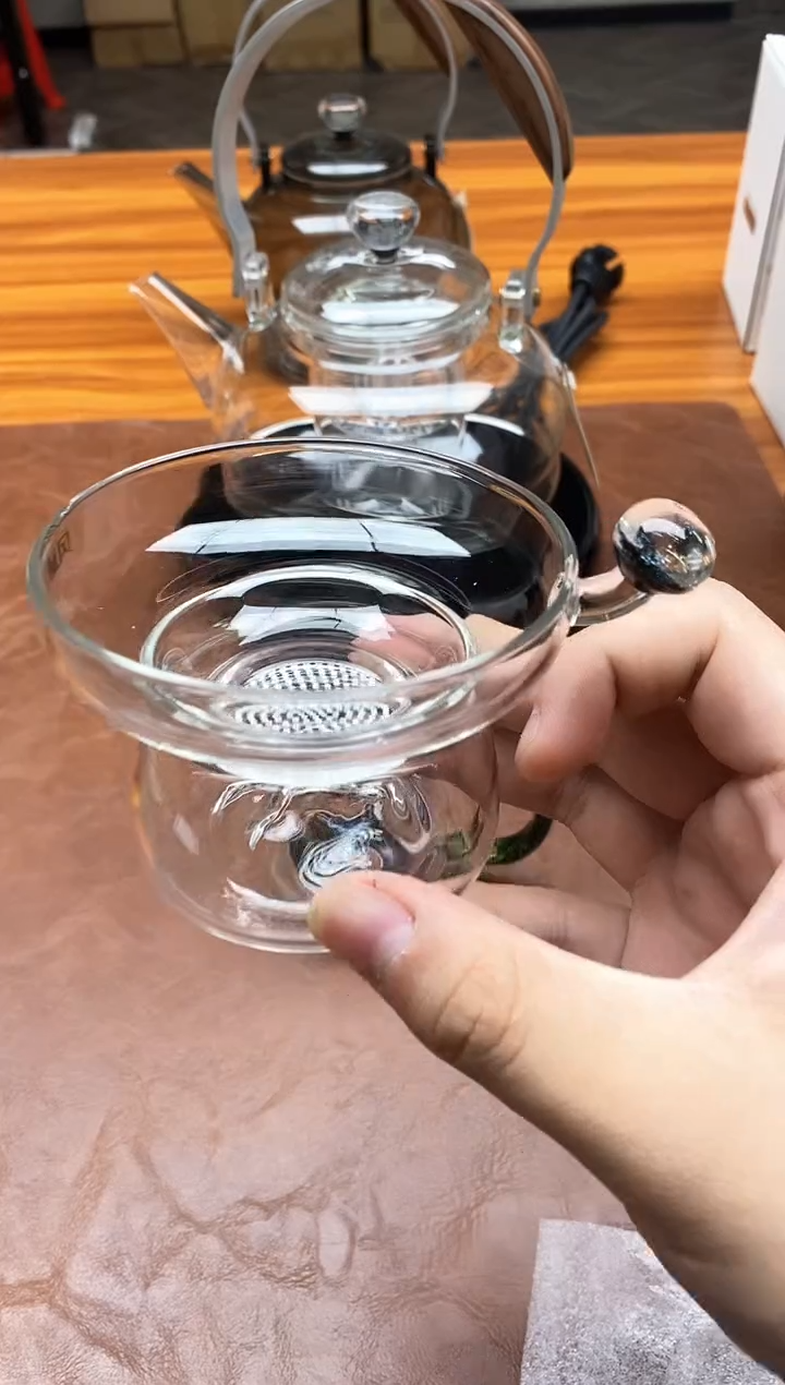 风谜/璀璨观山茶漏+风谜茶巾