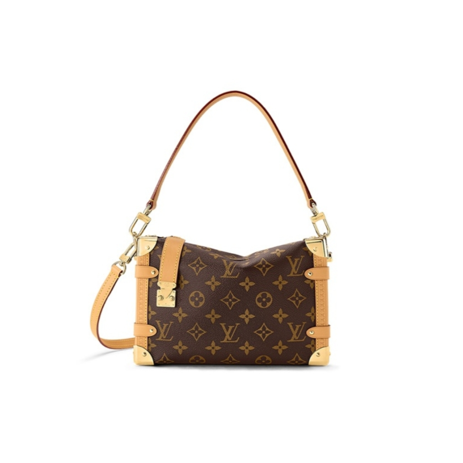 未使用 LouisVuitton/路易威登 小花攀攀 软盒子包 中号 24