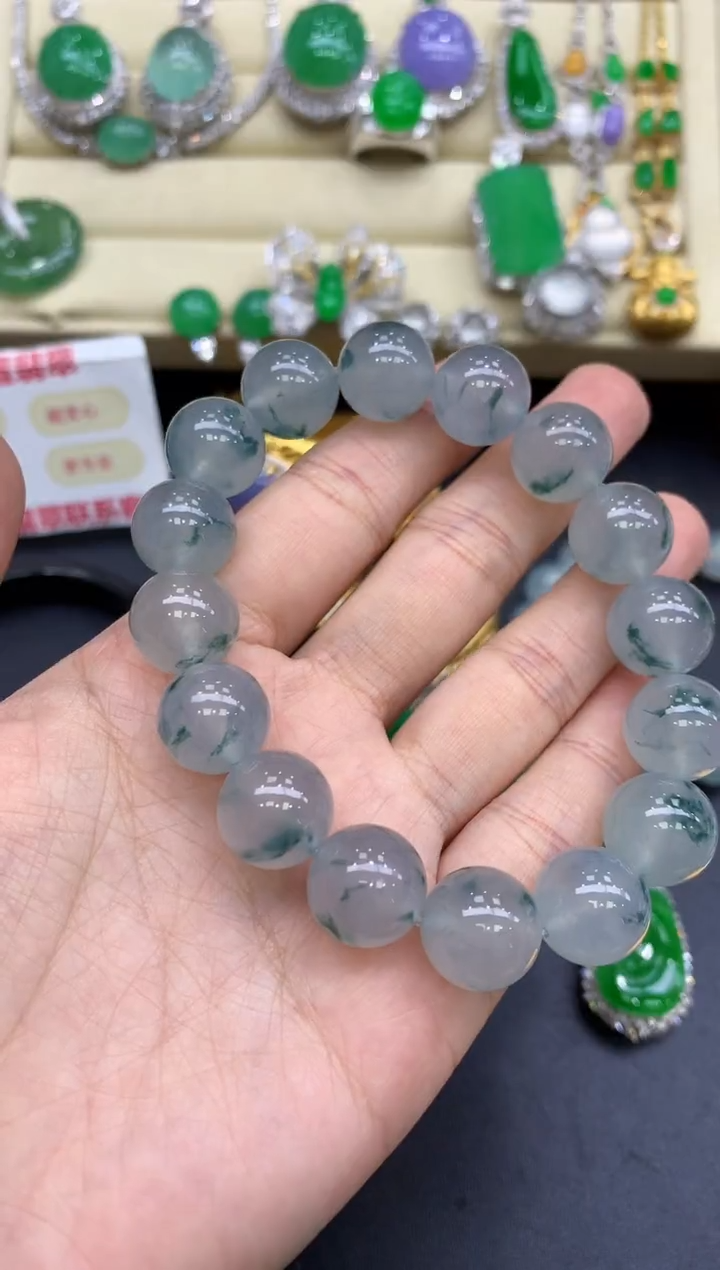 未镶嵌手链翡翠678-中国好珍宝