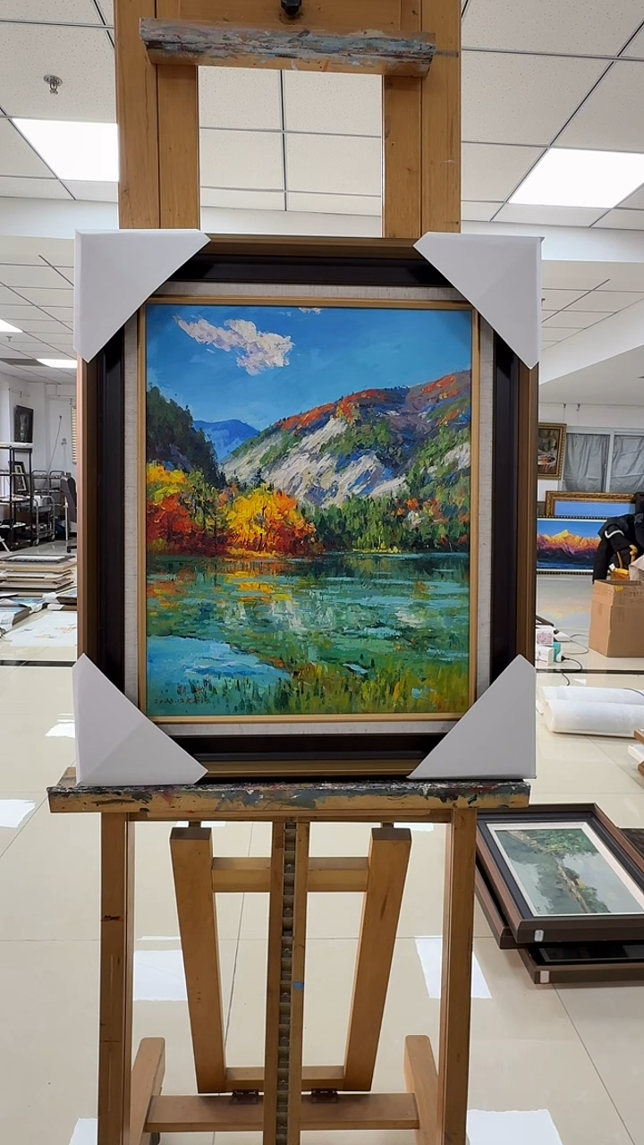 国画炳山艺术--梁朝水老师作品