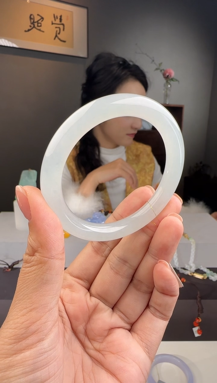 未镶嵌手镯翡翠林*美人条手镯 定金