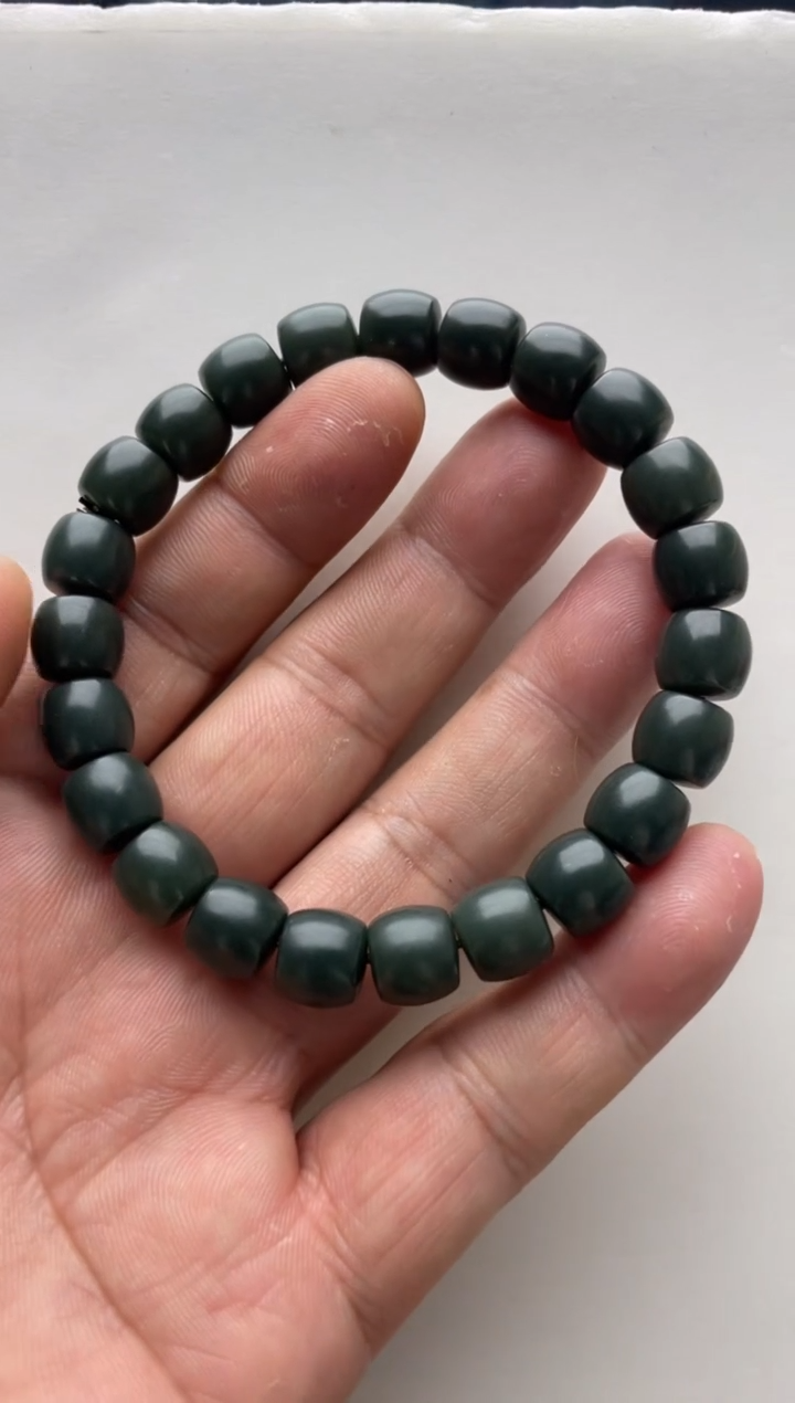 【闪购商品】和田玉手链未镶嵌卡10