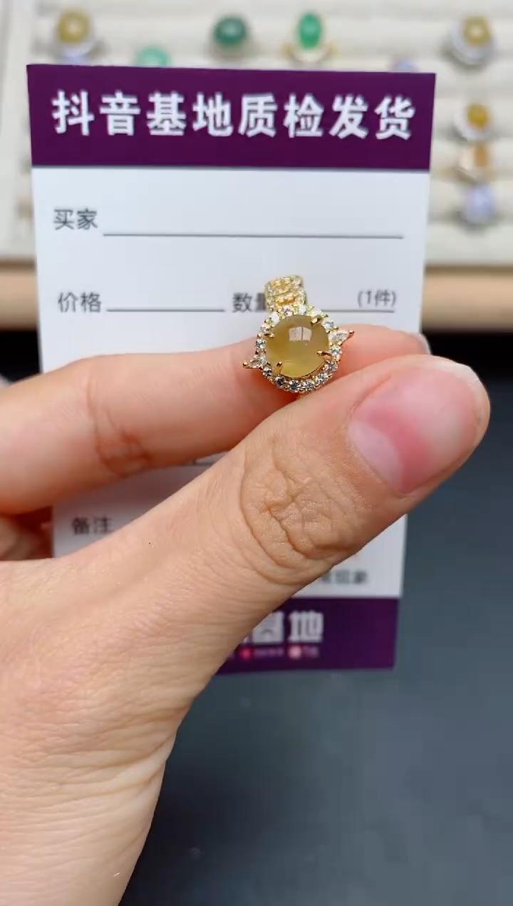 翡翠戒指银S925镶嵌.....