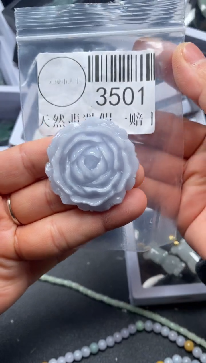 吊坠(不含链)未镶嵌翡翠3501