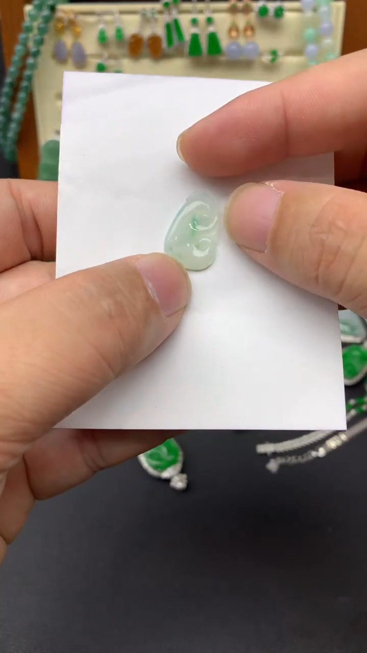 【闪购商品】翡翠颈饰未镶嵌57-天然翡翠