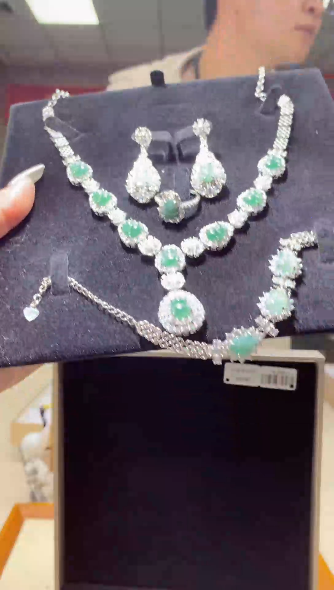 【闪购商品】翡翠颈饰合金翡翠216065