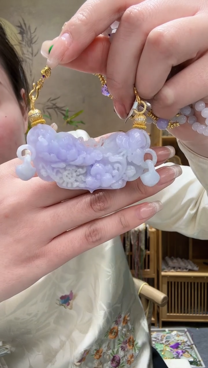 【闪购商品】翡翠颈饰未镶嵌吊坠