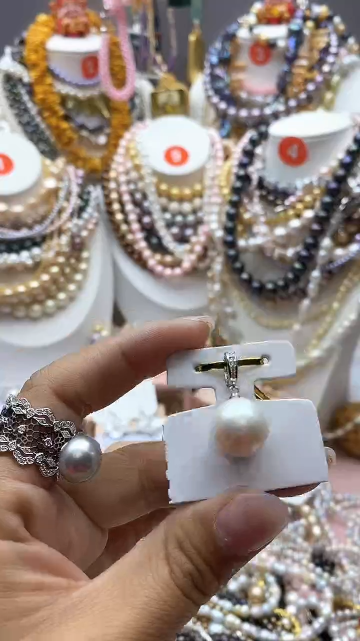 淡水珍珠未镶嵌颈饰1