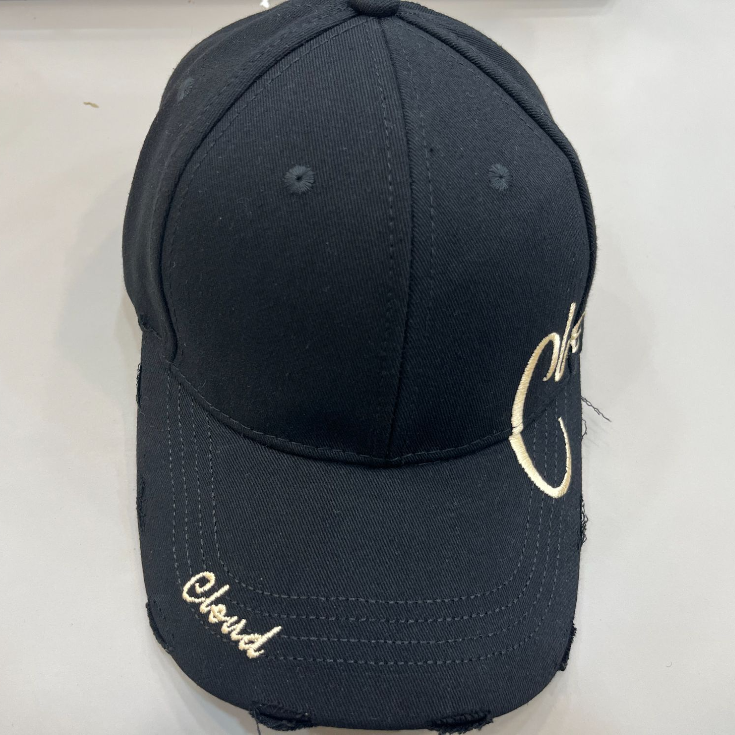 超大版帽子女男大头围显脸小ins风帽子户外破洞韩版时尚休闲防晒